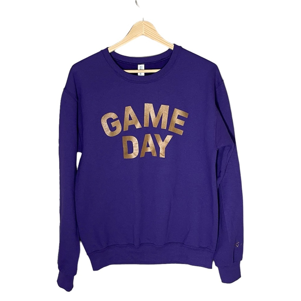 Purple Game Day Sweatshirt